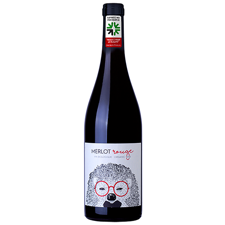 Hedgehog Merlot, Vin de France, Jacques Frelin, 2022 (6913493237959) (9555894993224)