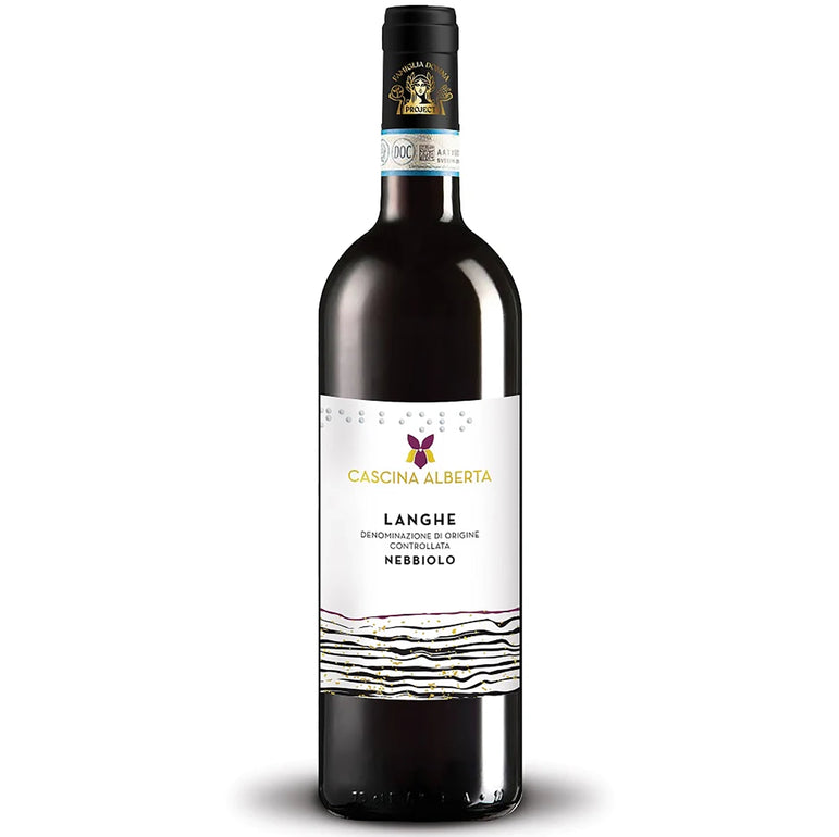 6 flasker Langhe Nebbiolo, Cascina Alberta 2024