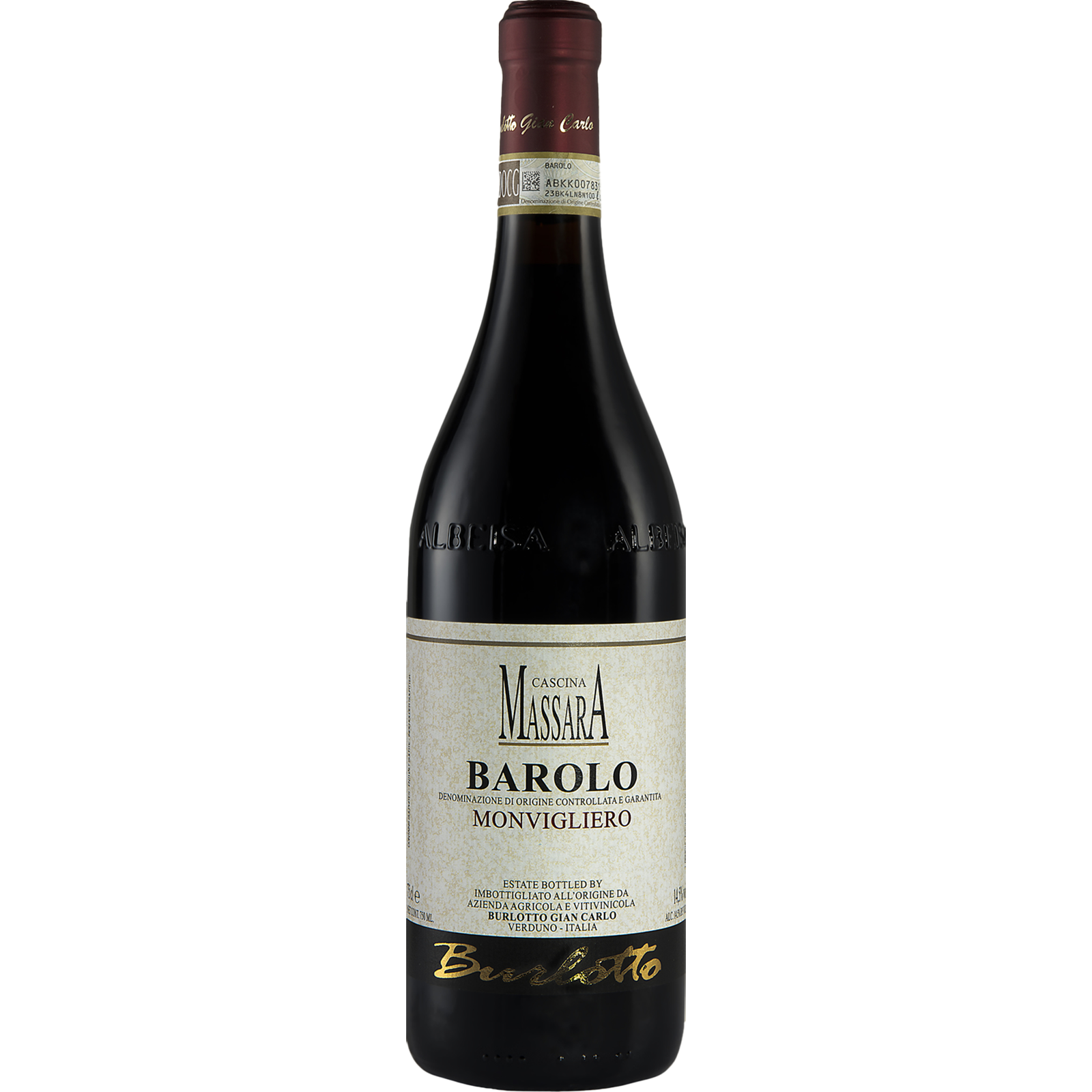 Monvigliero Barolo DOCG Cantina Massara, 2018 (9520493003080)