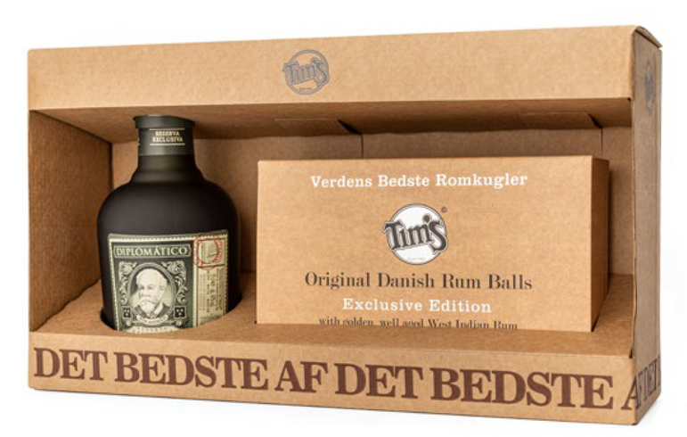 Tim's Original Danish Rum Balls Exclusive Edition & Diplomatico Rum (8585161769288)