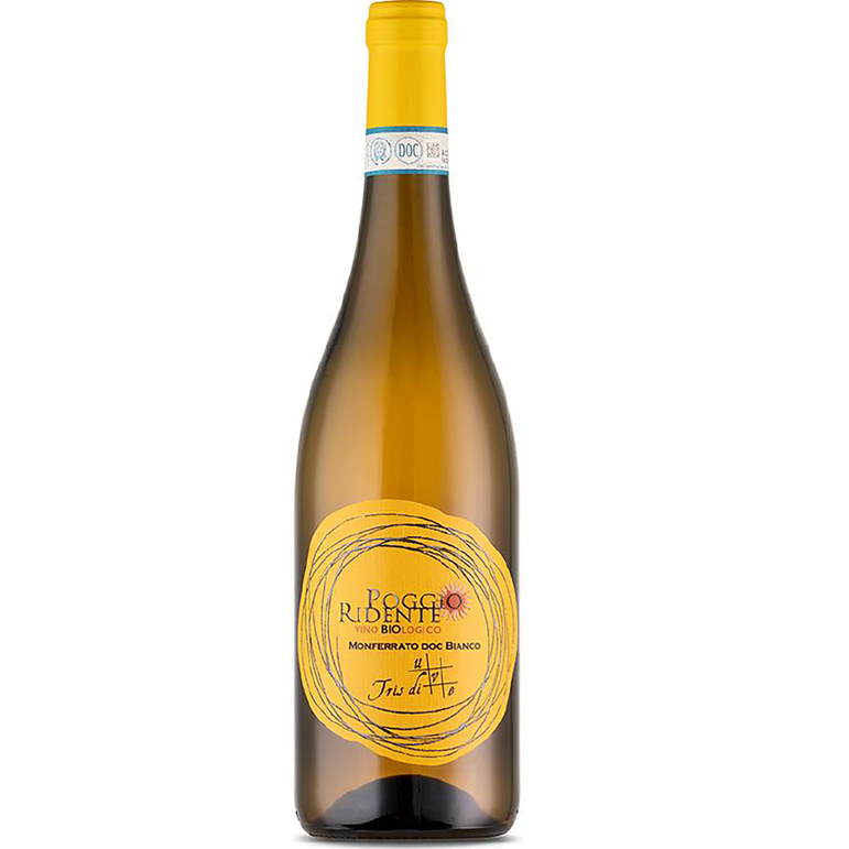 Tris di Uve Monferrato DOC Bianco, Poggio Ridente 2023